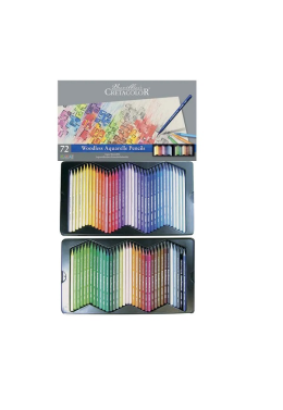 Estojo Lápis de Cor Aquarelável C/72 Aquamonolith 250-72 Cretacolor.